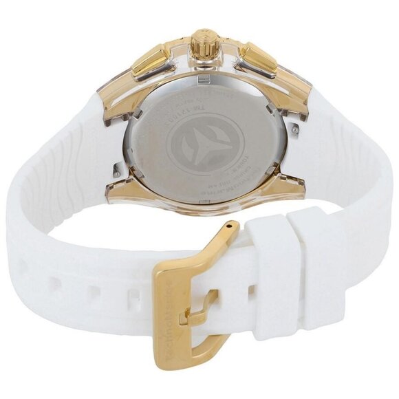 NWT Authentic Technomarine Cruise GMT Quartz Crystal White Dial Women's Watch - Picture 3 of 3